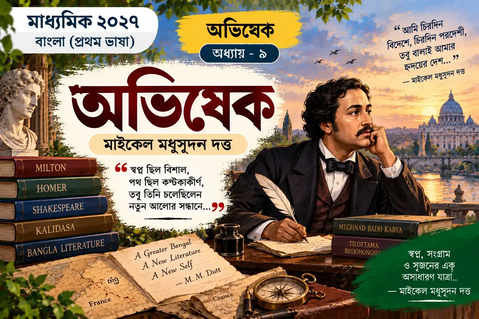 অভিষেক — মাইকেল মধুসূদন দত্ত