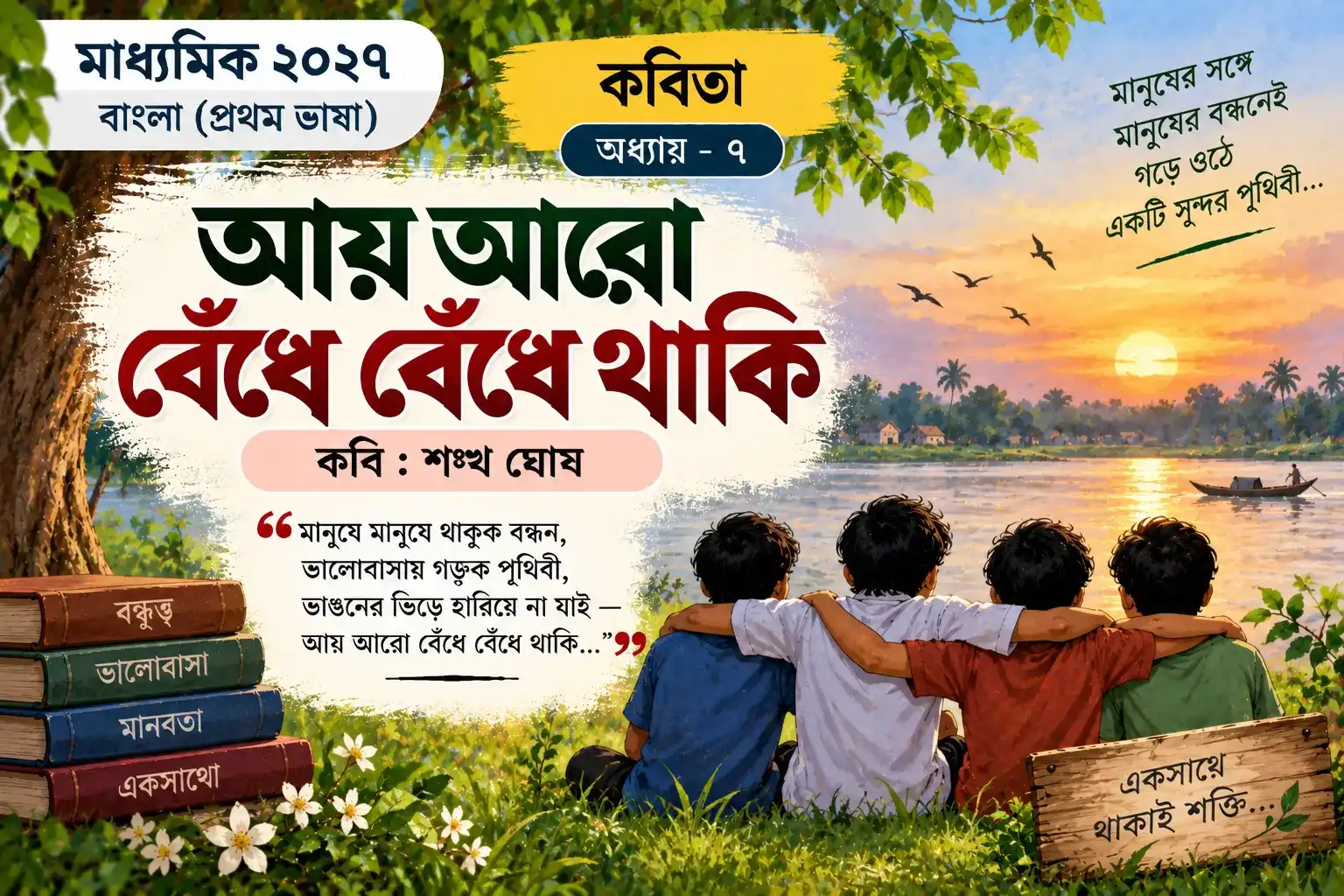 আয় আরো বেঁধে বেঁধে থাকি — শঙ্খ ঘোষ
