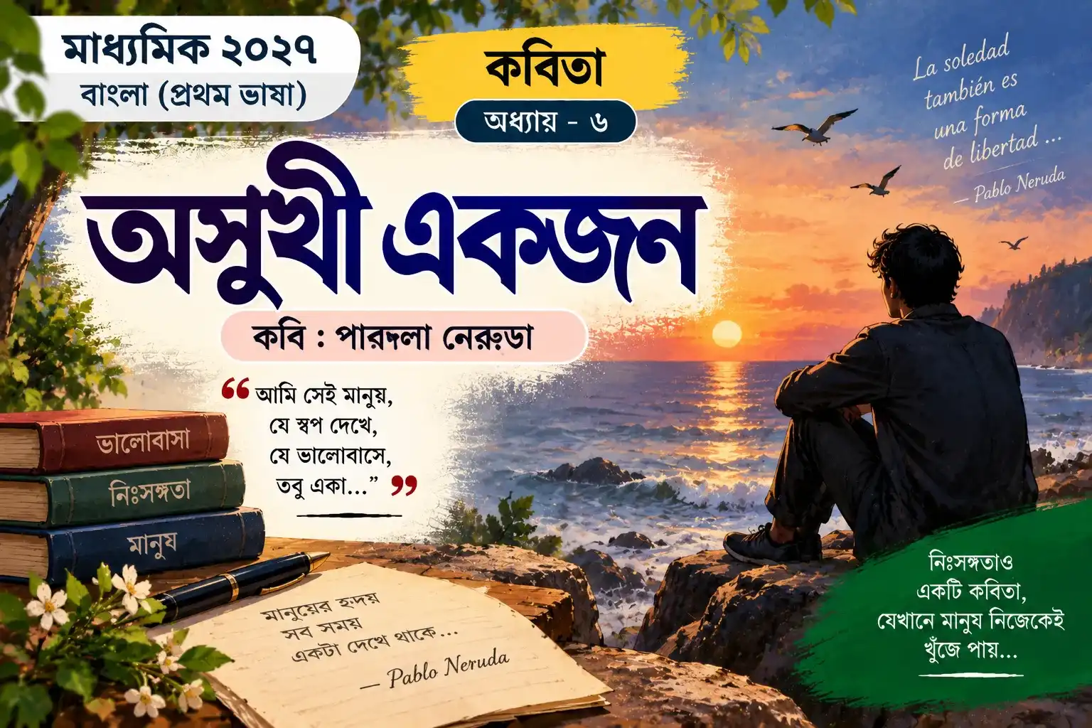 অসুখী একজন — পাবলো নেরুদা
