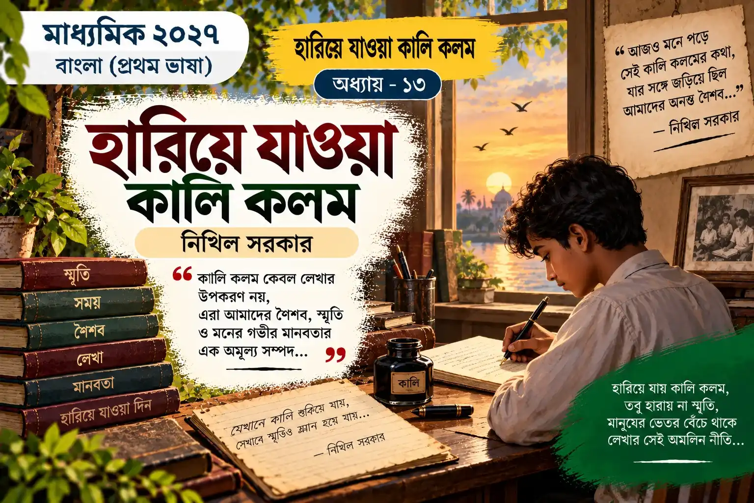 হারিয়ে যাওয়া কালি কলম — নিখিল সরকার