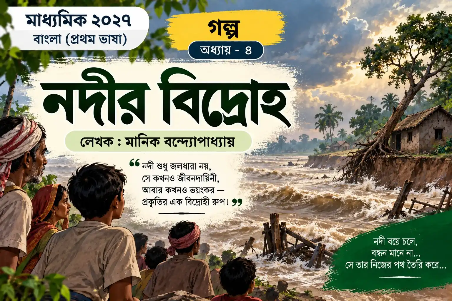 নদীর বিদ্রোহ — মানিক বন্দ্যোপাধ্যায়