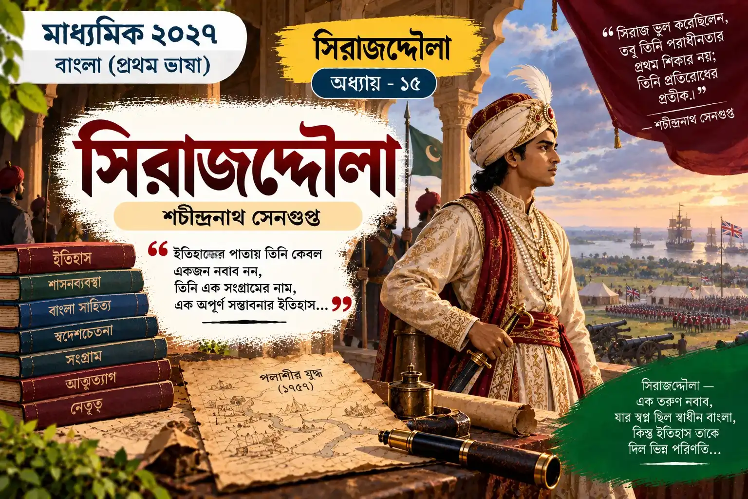 সিরাজদ্দৌলা — শচীন্দ্রনাথ সেনগুপ্ত