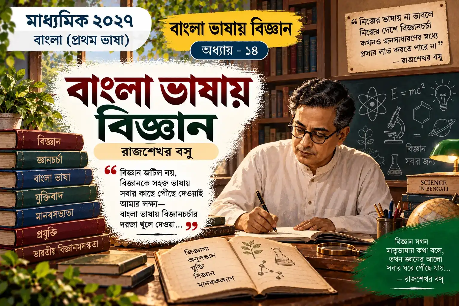বাংলা ভাষায় বিজ্ঞান — রাজশেখর বসু