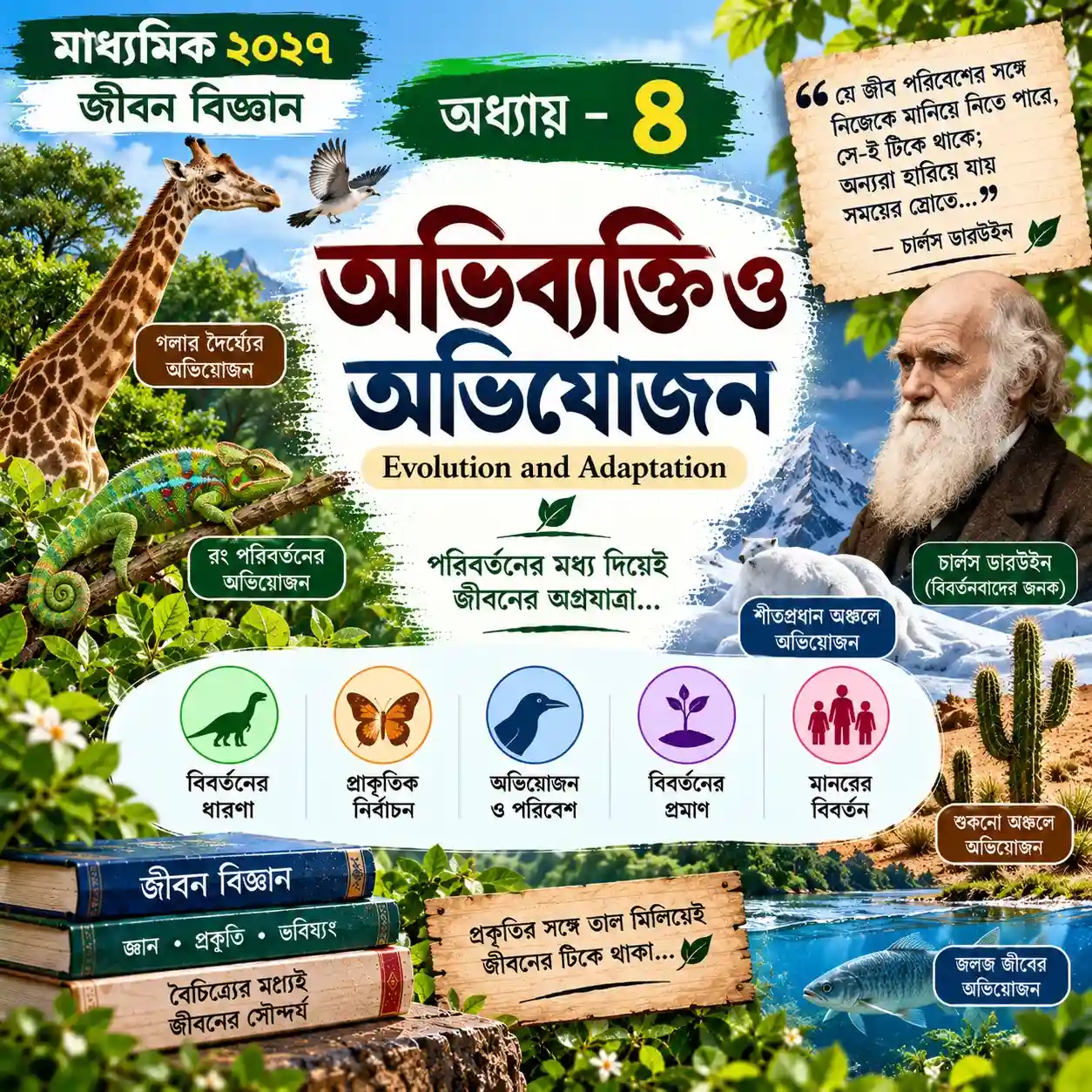 অভিব্যক্তি ও অভিযোজন